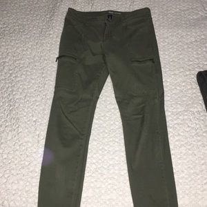 Green gap cargo pants leggings